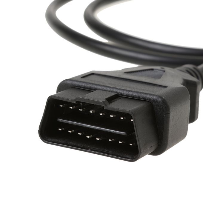 OBD2 16Pin To DB9 9pin Serial Port RS232 OBD 2 Adapter Cable Car