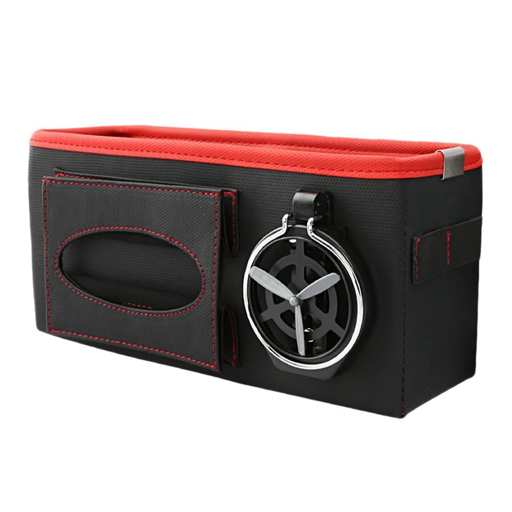 Car Back Seat Storage Bag Hanging Cup Holder Tissue Box