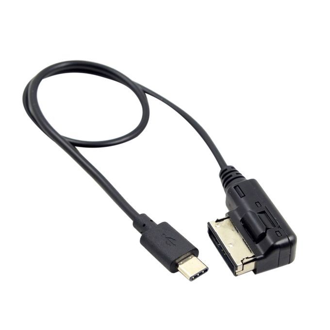 2Packs USBC USB 31 TypeC Charger Cable AMI Cord Fit Car VW AUDI A3