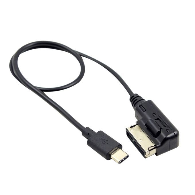 2Packs USBC USB 31 TypeC Charger Cable AMI Cord Fit Car VW AUDI A3