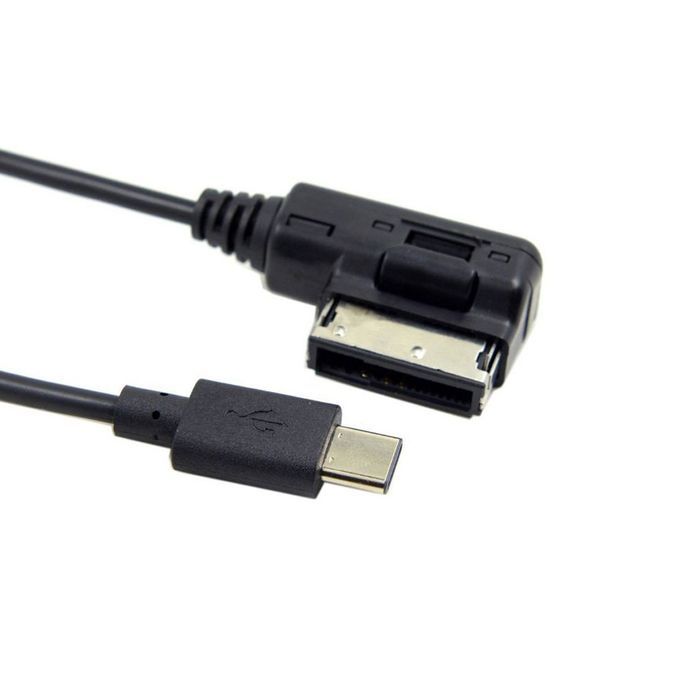 2Packs USBC USB 31 TypeC Charger Cable AMI Cord Fit Car VW AUDI A3