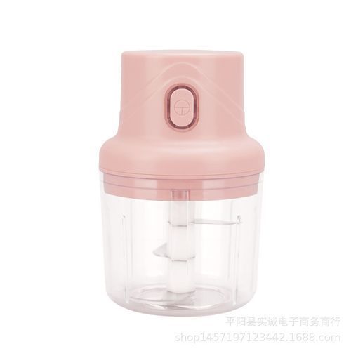 Mini Electric Garlic Press Cordless Meat Mincer Food Chopper