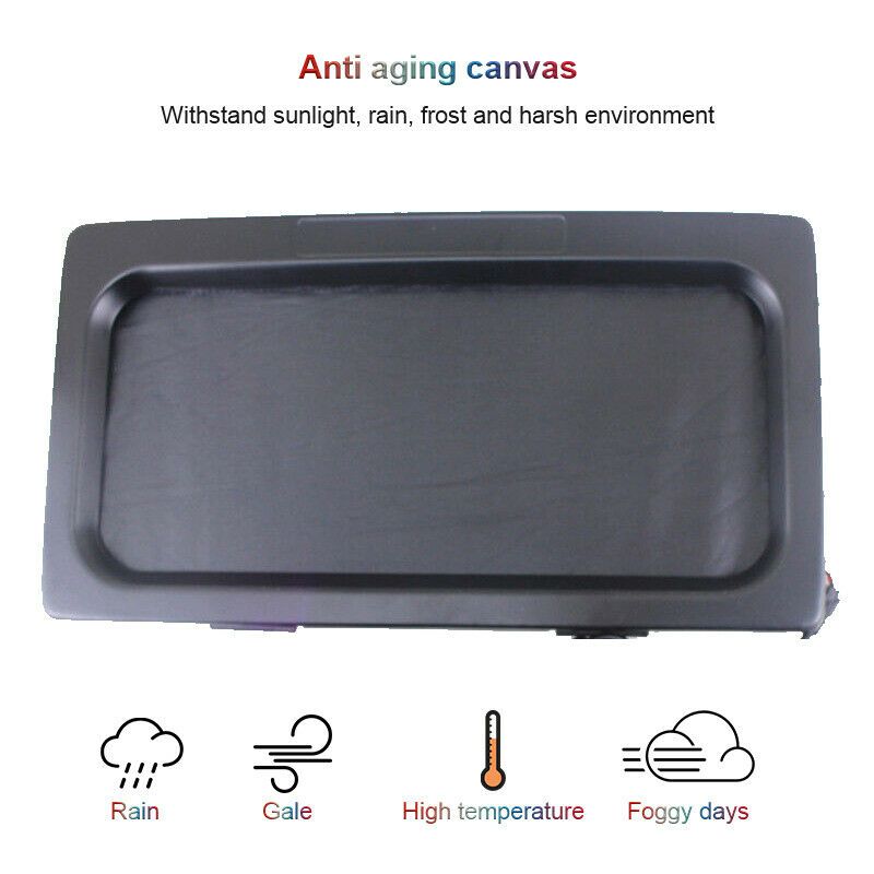 1 Set Hide-Away Shutter Cover Up Electric Stealth License