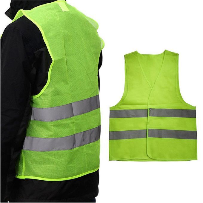 Safety Reflective Vest Sanitation Overalls Protective Yellow