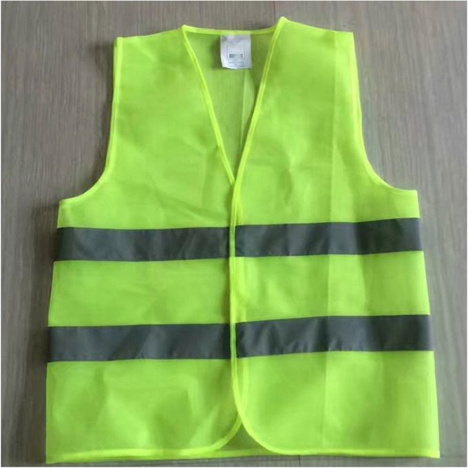 Safety Reflective Vest Sanitation Overalls Protective Yellow