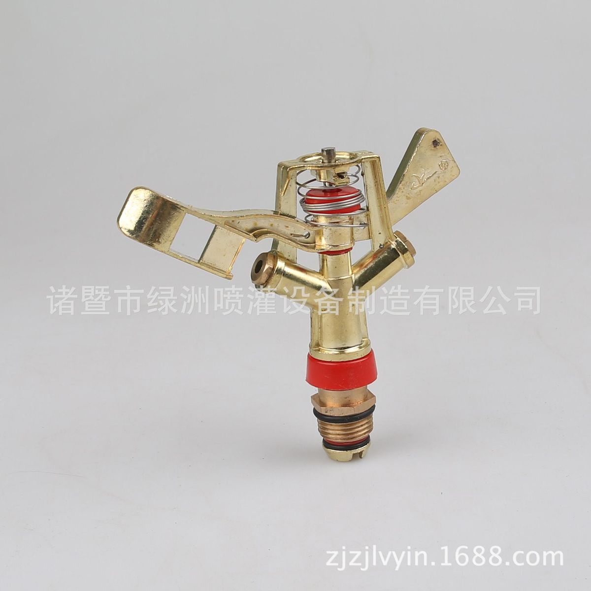 Factory Supply Zinc Alloy 360 Degrees Automatic Rotating Sprinkler Lawn Farmland Irrigation Sprinkler Lz6003