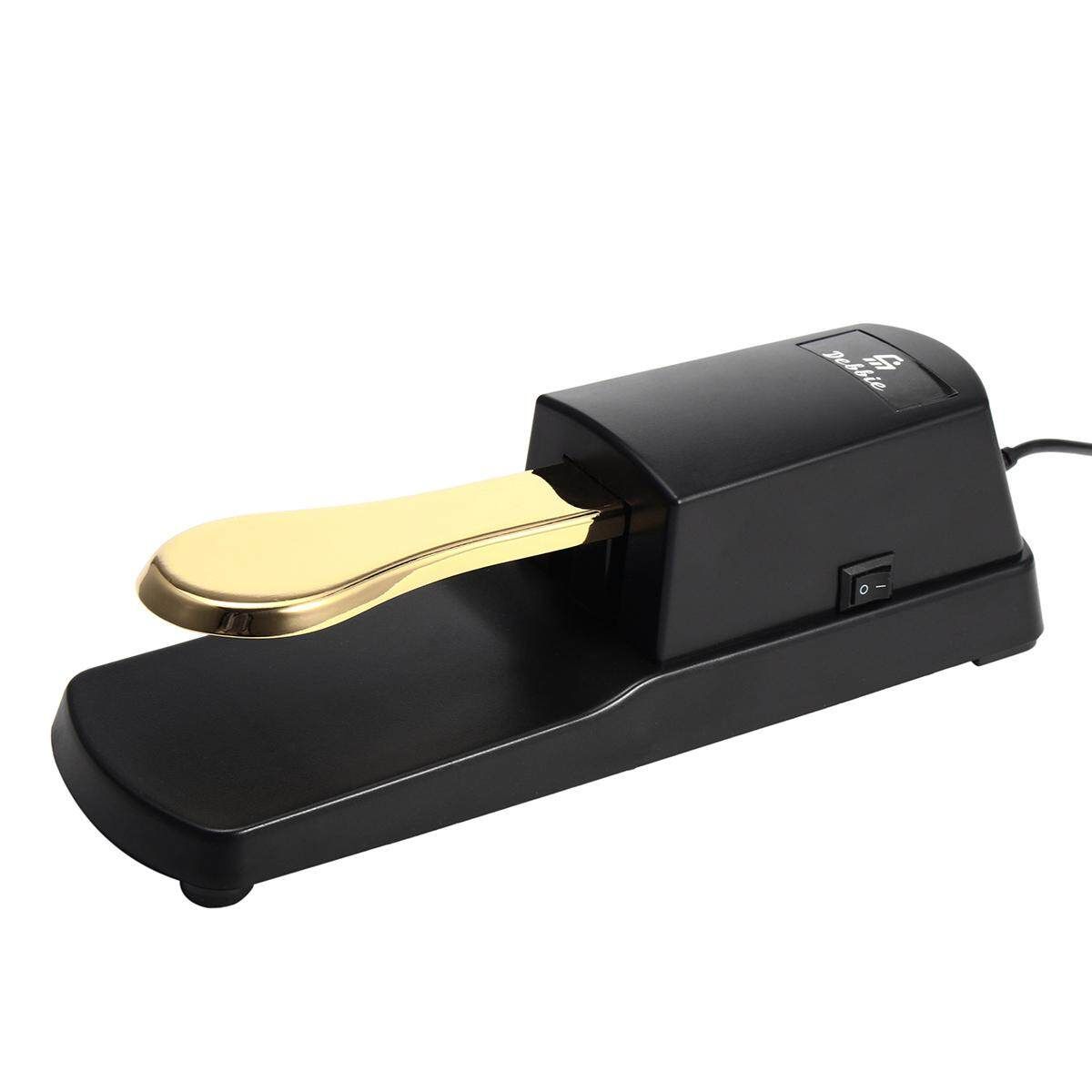 Sustain Piano Pedal Foot Switch Damper For Keyboard Yamaha,,Roland,Korg New # Gold Gold (gold)