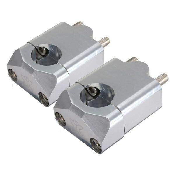 1 Pair Universal Motorcycle Bike Bar Handlebar Riser Clamp Trials Taper