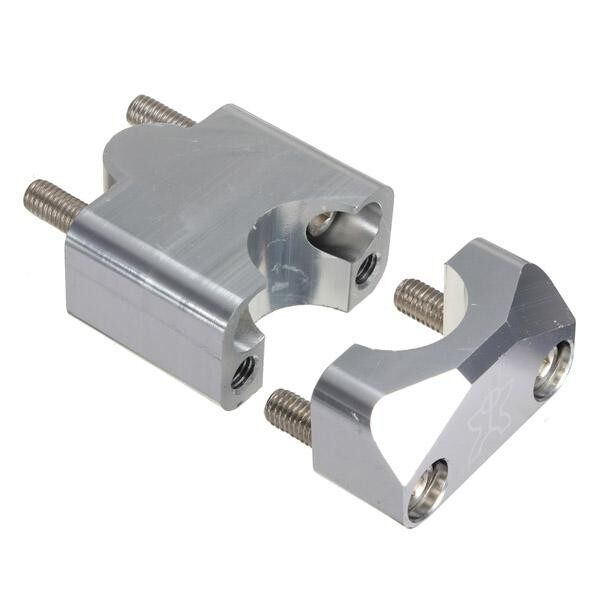 1 Pair Universal Motorcycle Bike Bar Handlebar Riser Clamp Trials Taper
