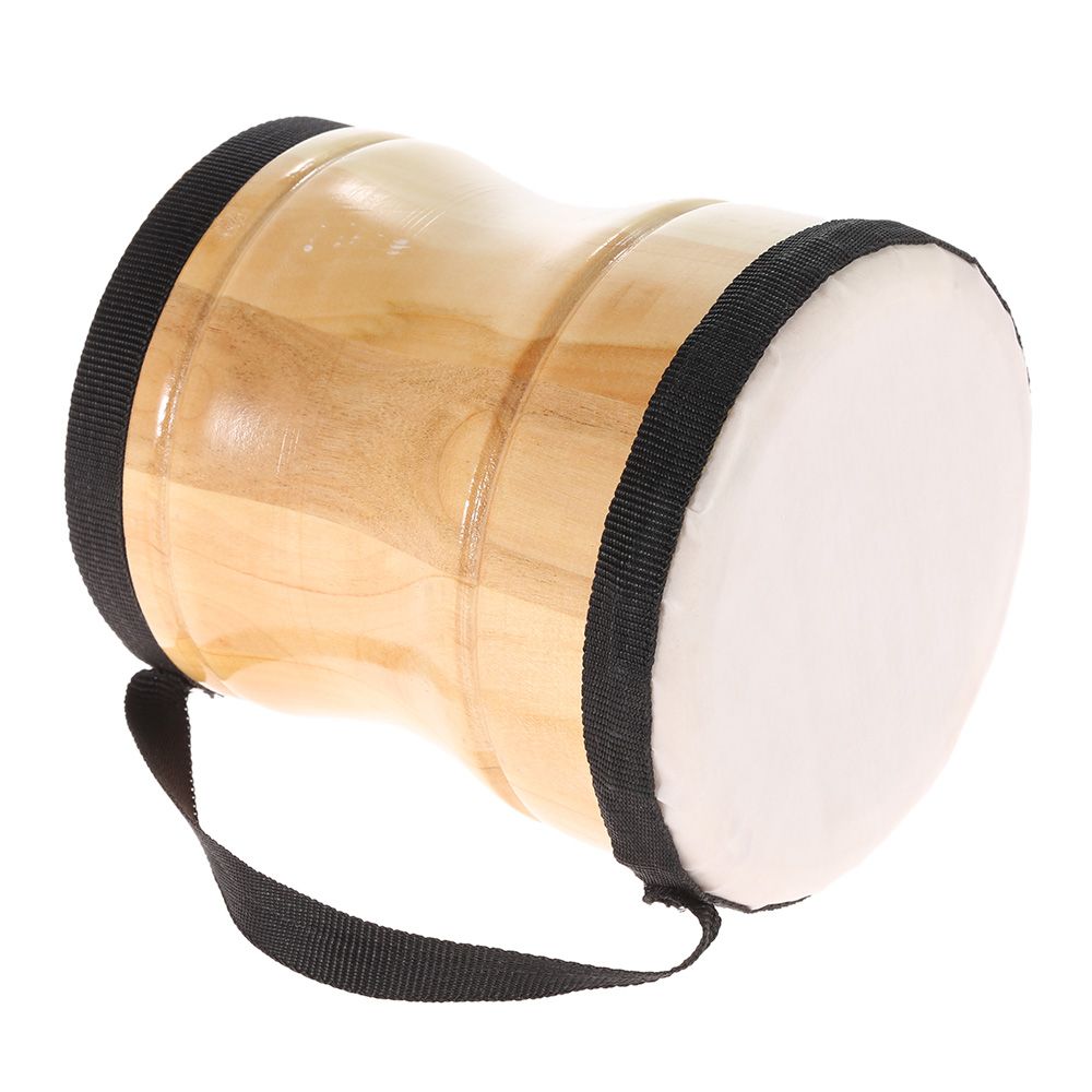 Kids Children Wood Hand Bongo Drum Musical Toy Percussion