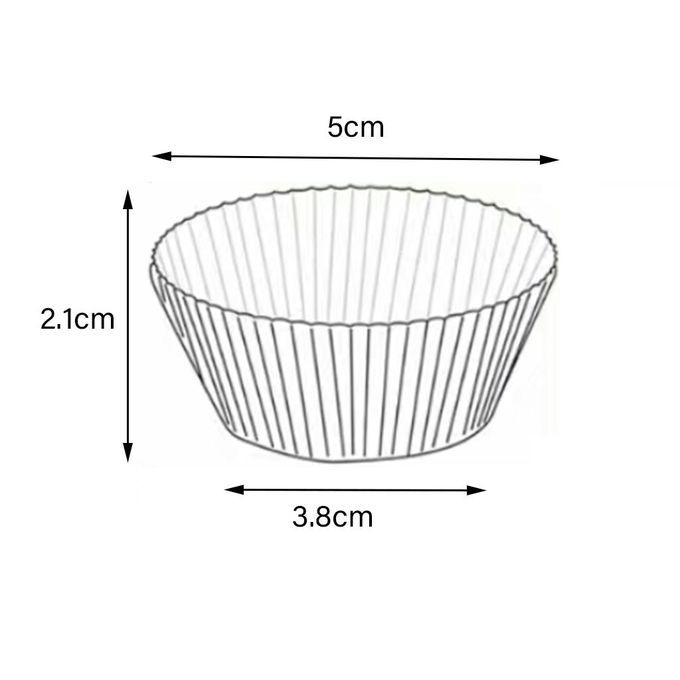 600x Baking Cups Liners Paper Cake Cases For Party Baby Showers Yellow