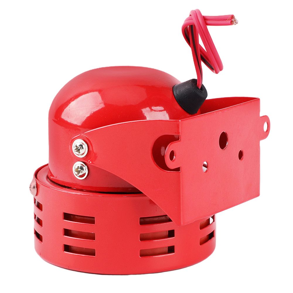 Car Air Raid Siren Horn Electric 12V Alarm Loud Fire