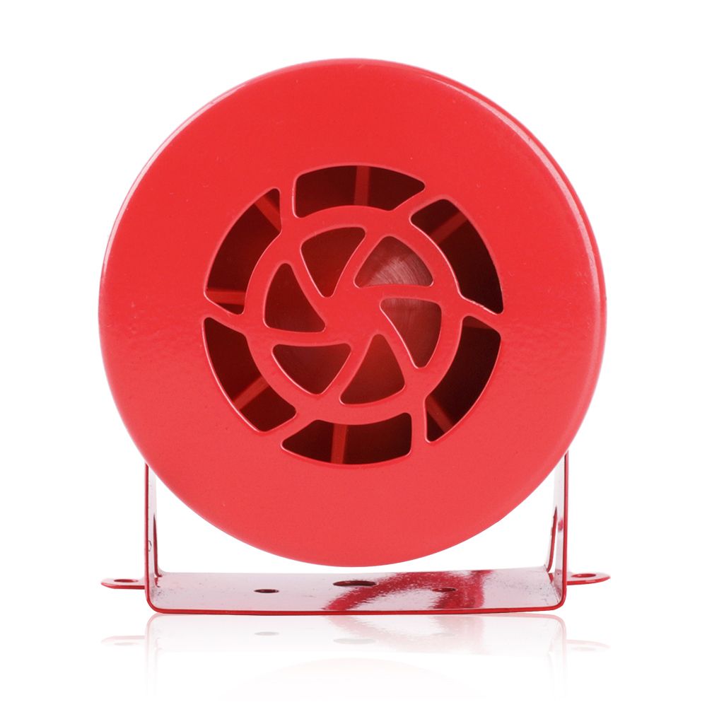 Car Air Raid Siren Horn Electric 12V Alarm Loud Fire
