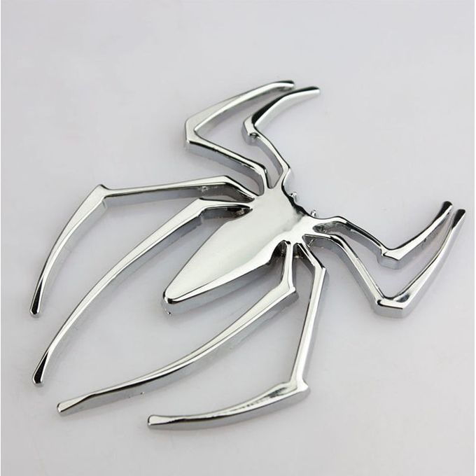 1 PC Metal 3D Car Spider Shape Truck Motor Decal Universal Sticker