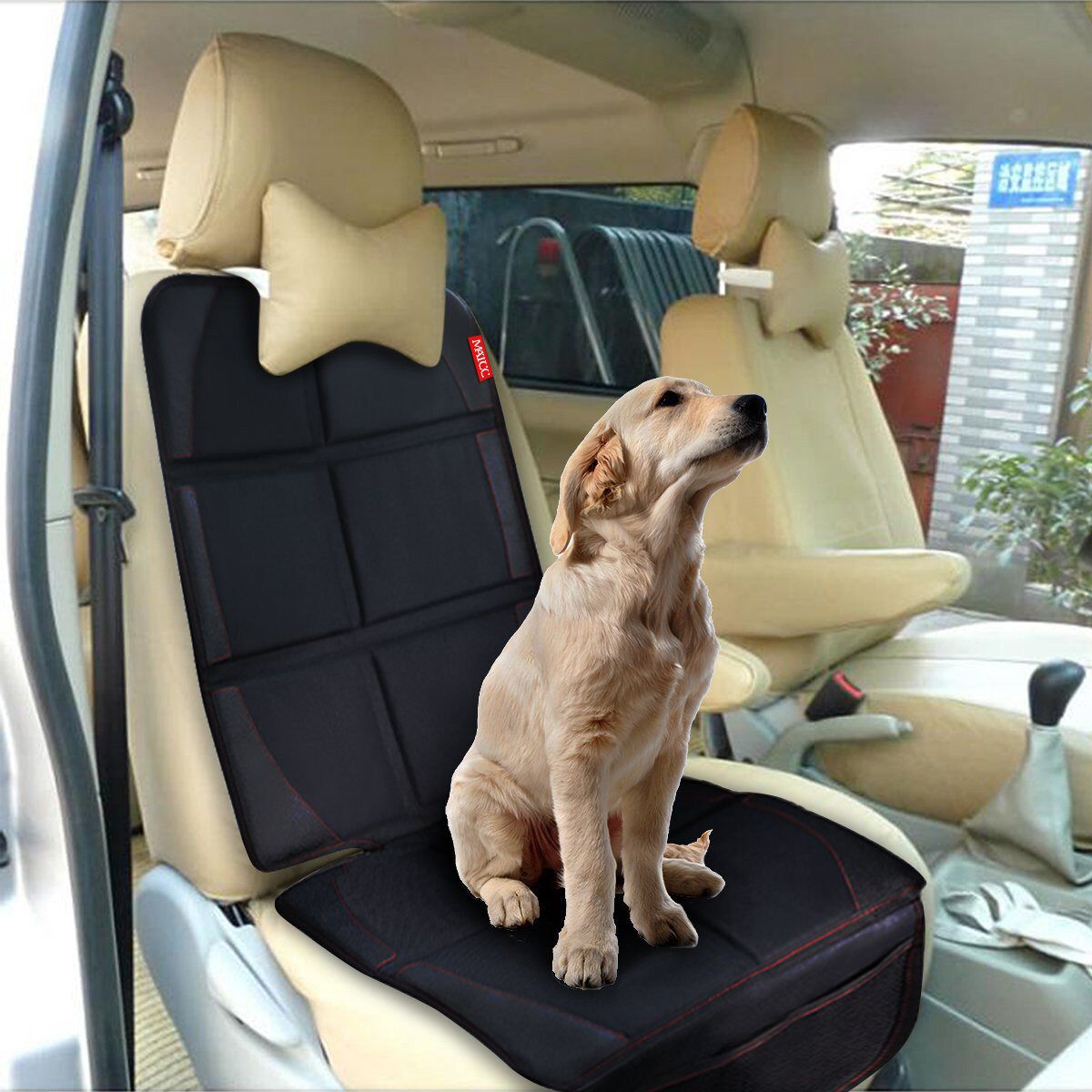 Car Seat Protector Child Baby Auto Seat Non-Slip Cover Organizer Storage Pocket