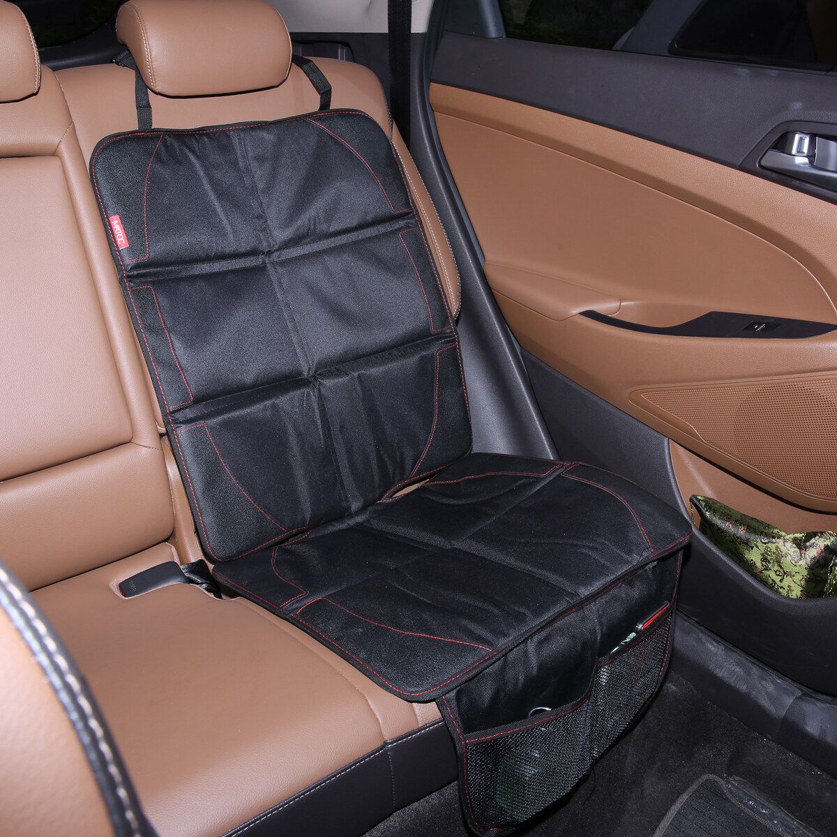 Car Seat Protector Child Baby Auto Seat Non-Slip Cover Organizer Storage Pocket