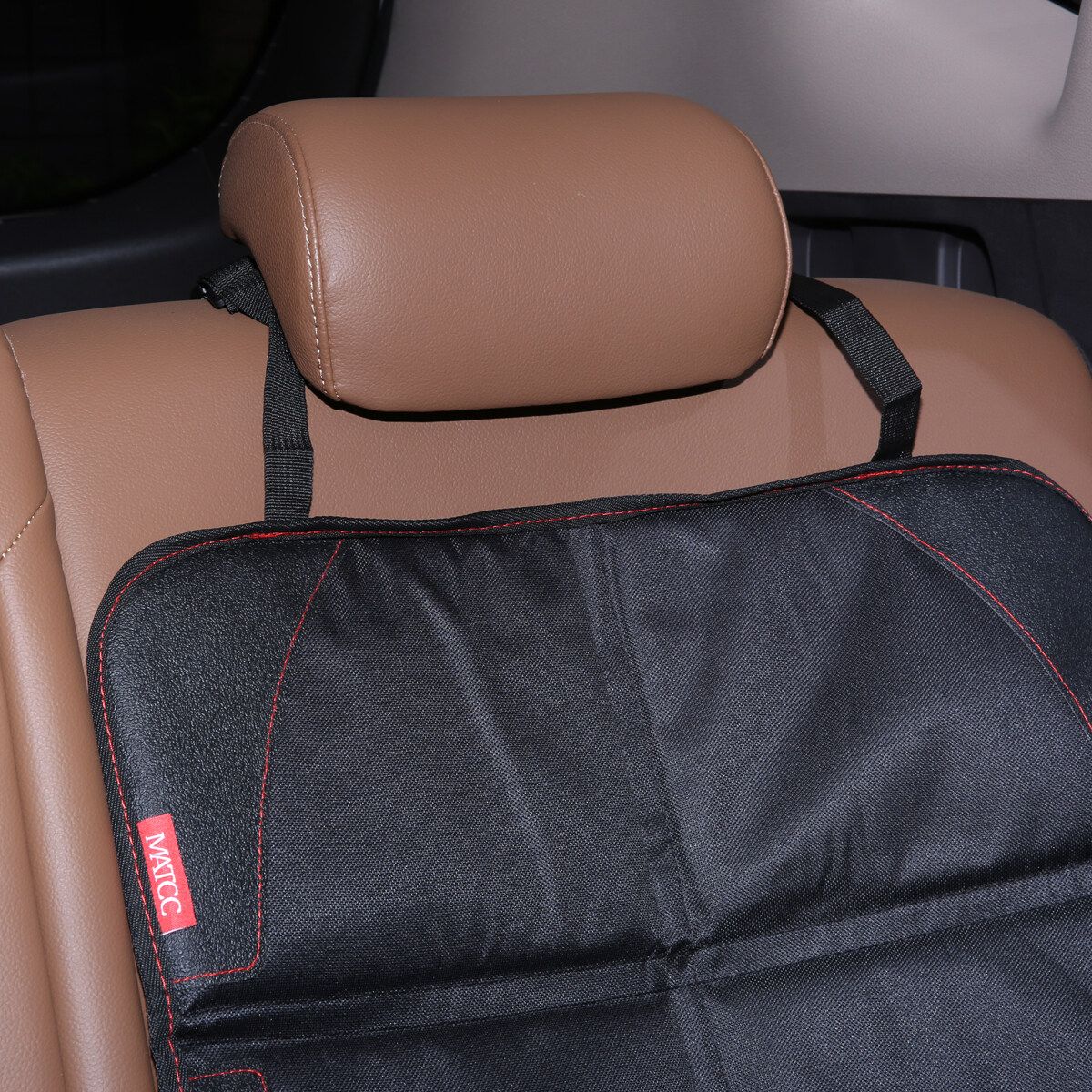 Car Seat Protector Child Baby Auto Seat Non-Slip Cover Organizer Storage Pocket
