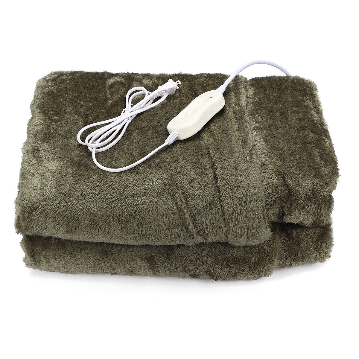 130x160cm Electric Blanket Thicker Heater Flannel Body Warmer Bed Heated Blanket