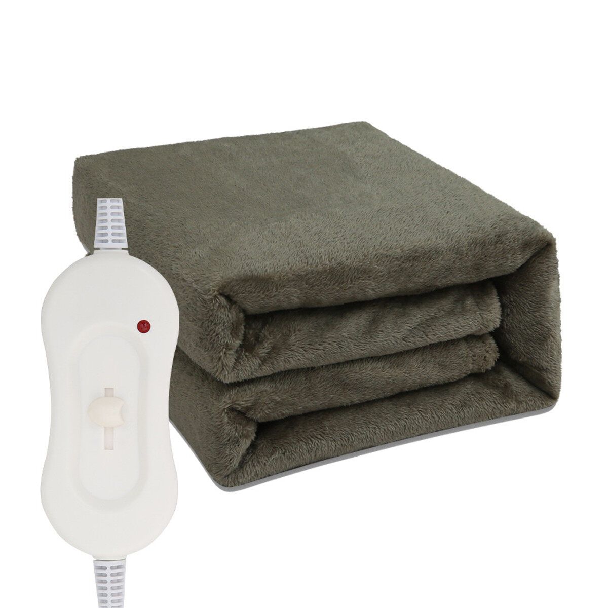 130x160cm Electric Blanket Thicker Heater Flannel Body Warmer Bed Heated Blanket