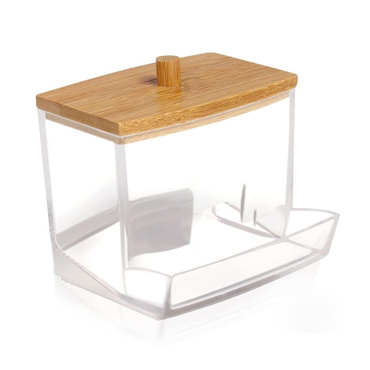 Upgrated Quality Acrylic Cotton Swabs Storage Holder