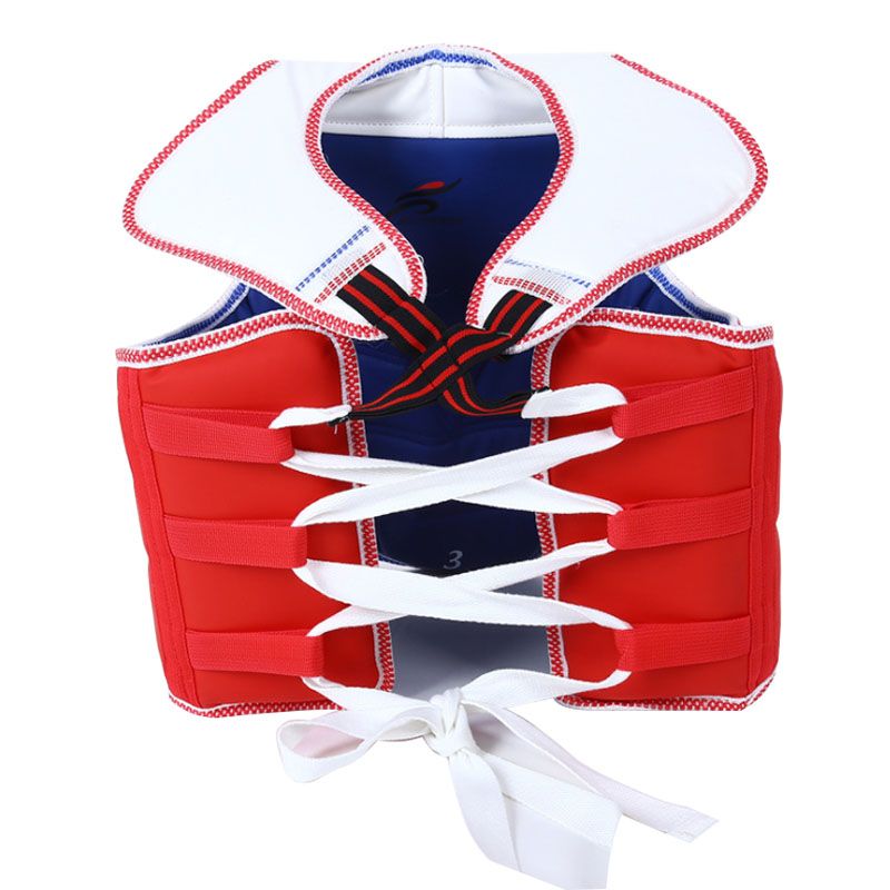 Taekwondo Chest Guard Body Back Protector Men Kids Children