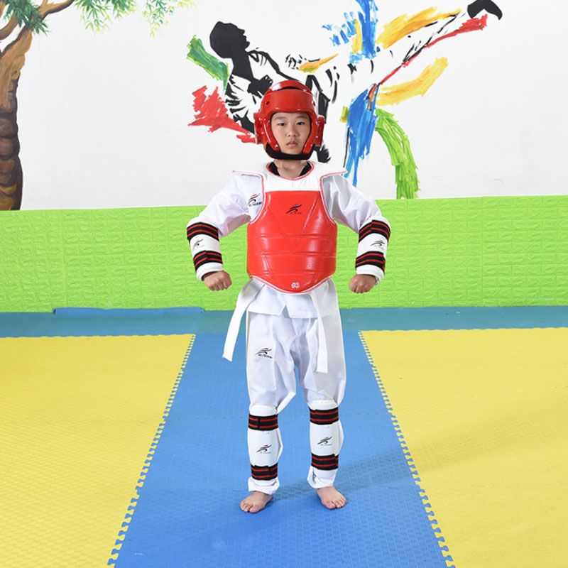 Taekwondo Chest Guard Body Back Protector Men Kids Children