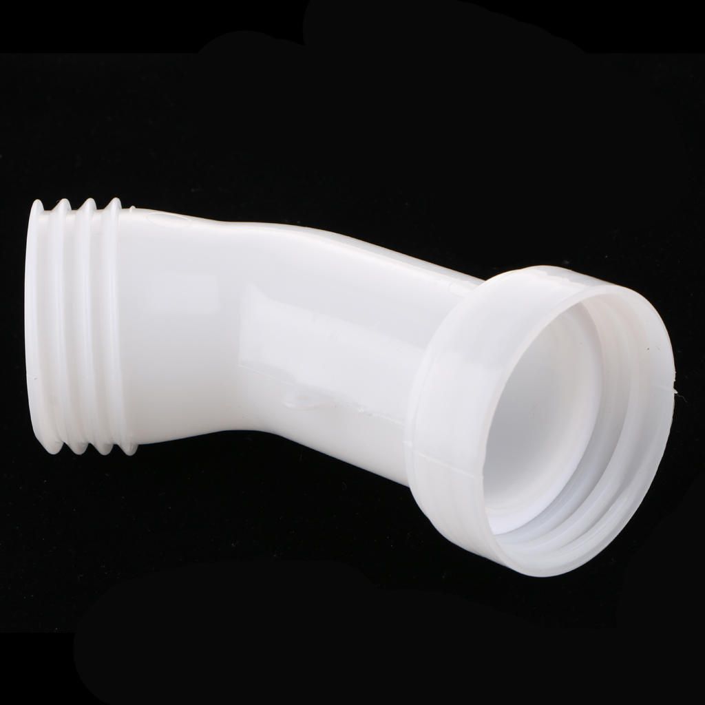 3'' IBC Water Tank Tap Extension Spout Angled Outlet Nozzle PE
