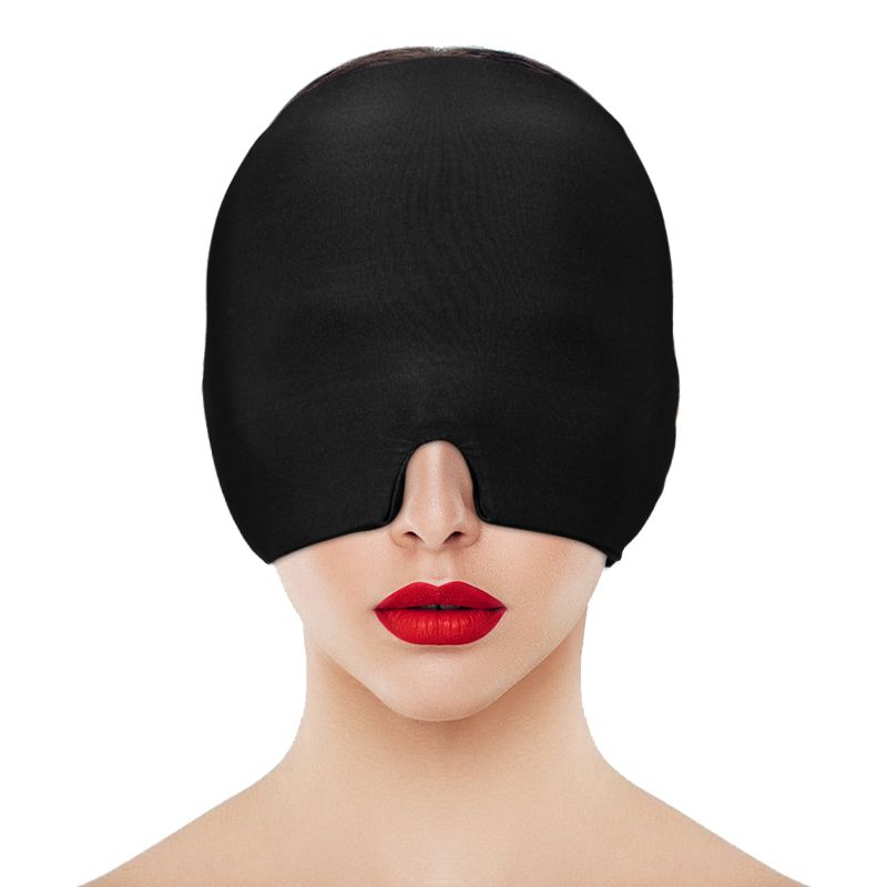 Ice Pack Headgea Cooling Migraine Hot And Cold Head Wrap