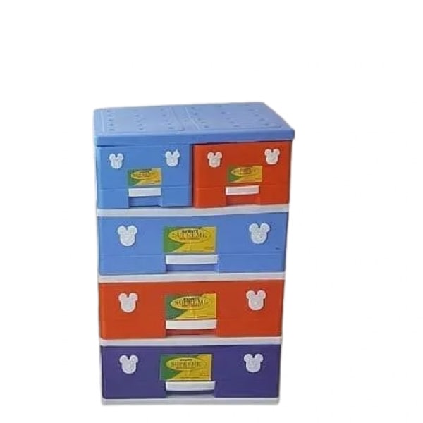 Detachable Plastic Cabinet -multicolour