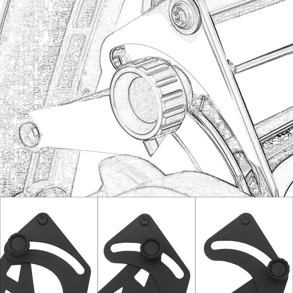 Motorcycle Windshield Adjuster Bracket Windscreen Reinforced