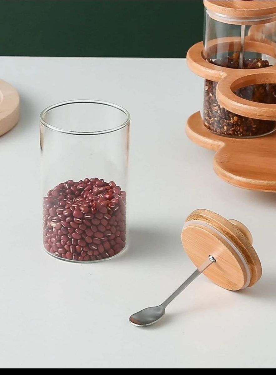 Multi-Functional Kitchen Seasoning Jar - 6Pcs Set