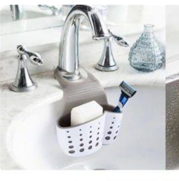 Soap/sponge Holder - WHITE