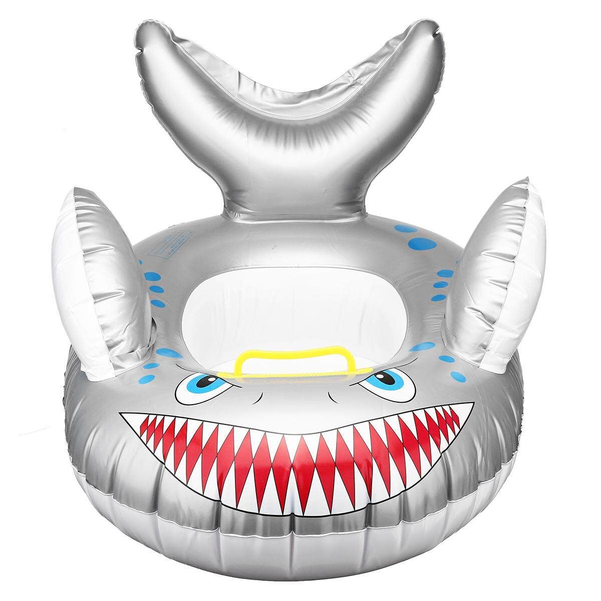 High Quality Shark Shaped Swimming Ring Kids Baby Children Inflatable Swim Pool Seat Float Boat Pool Accessories