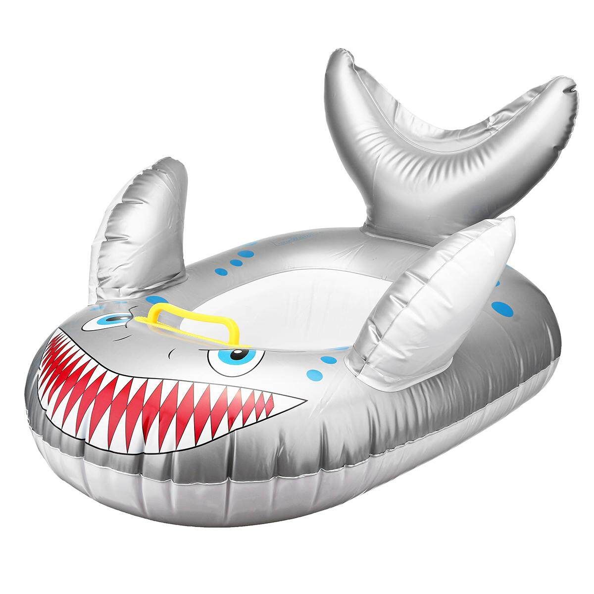 High Quality Shark Shaped Swimming Ring Kids Baby Children Inflatable Swim Pool Seat Float Boat Pool Accessories