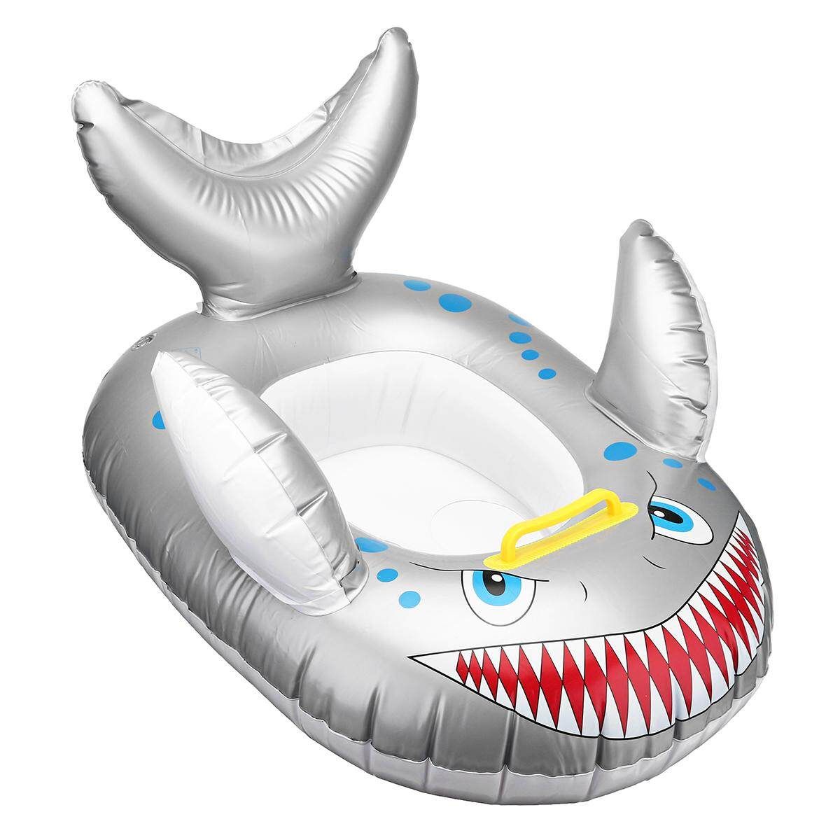High Quality Shark Shaped Swimming Ring Kids Baby Children Inflatable Swim Pool Seat Float Boat Pool Accessories