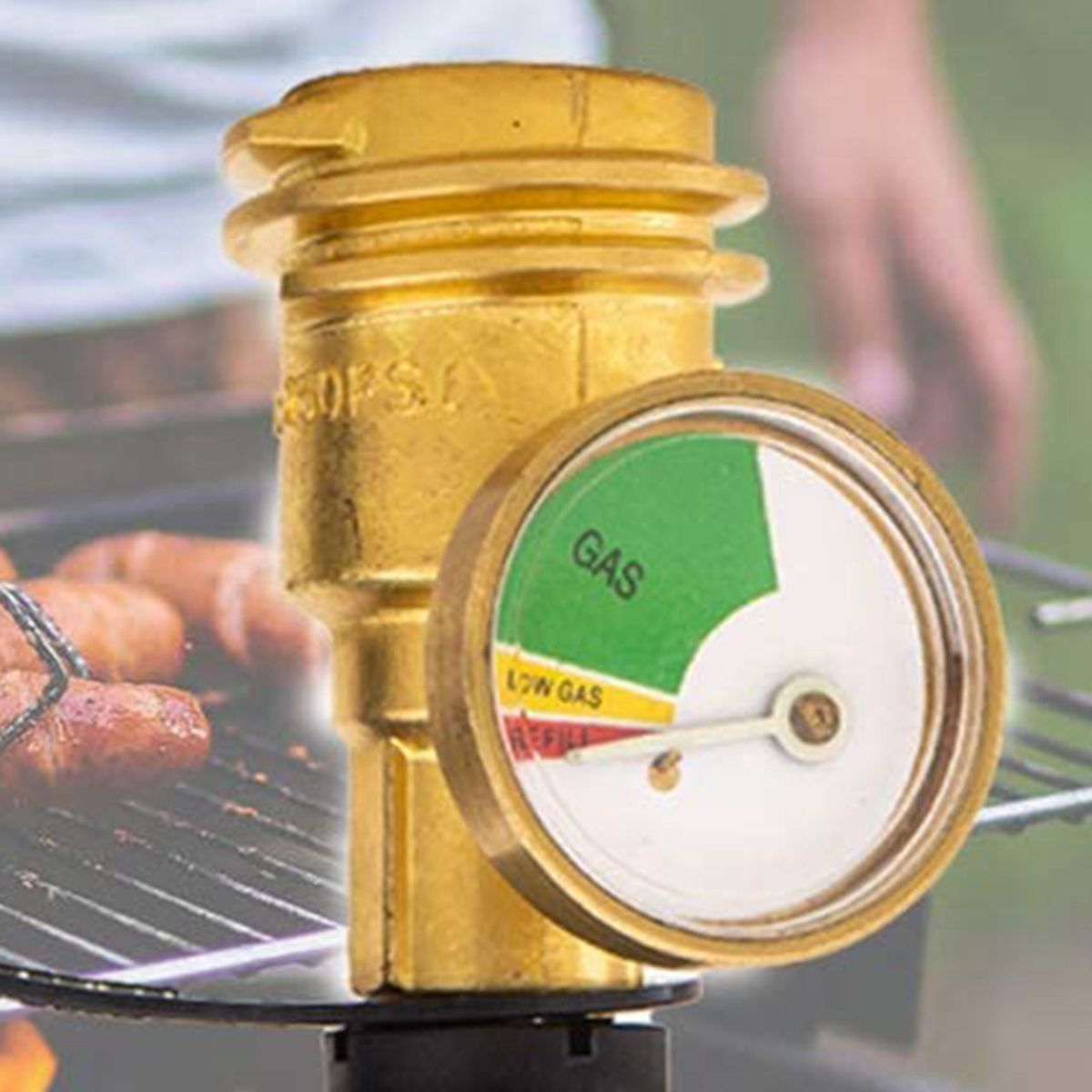 2 Pcs RV Propane Tank Gauge Level Indicator Gas