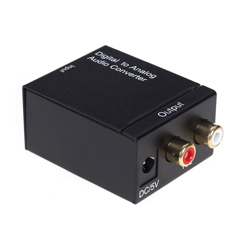 Digital Optical Coax To Analog Audio Converter