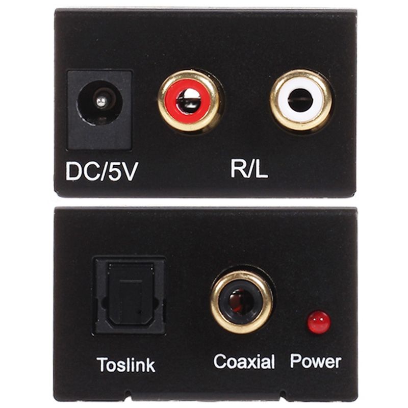 Digital Optical Coax To Analog Audio Converter