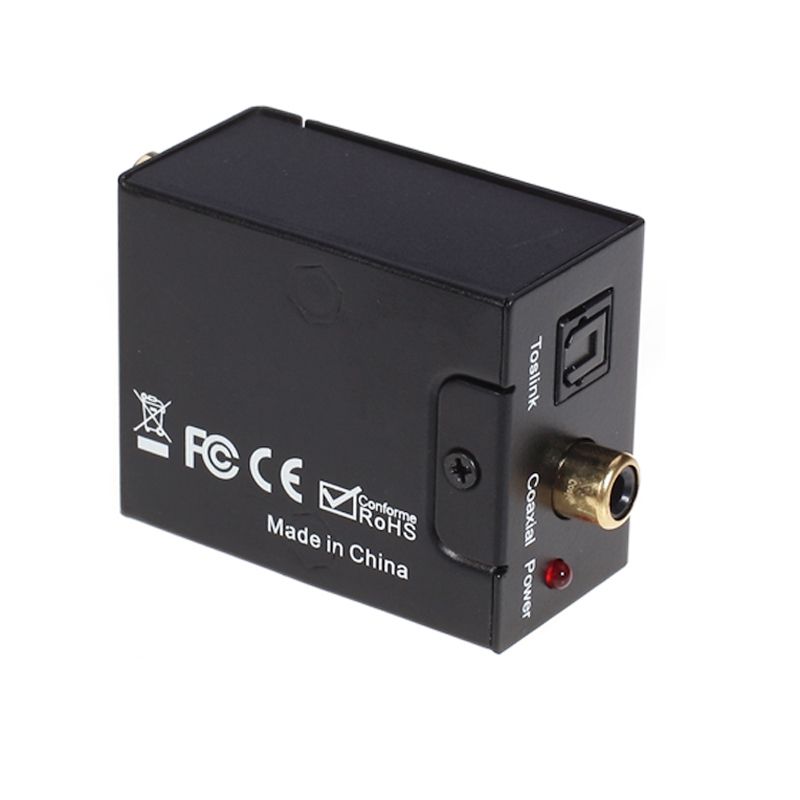 Digital Optical Coax To Analog Audio Converter