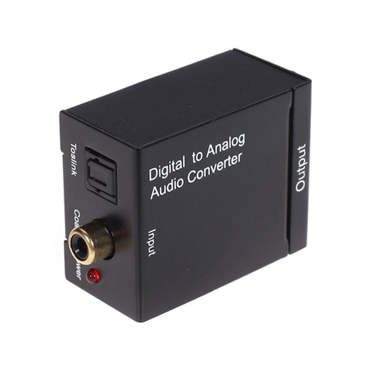 Digital Optical Coax To Analog Audio Converter