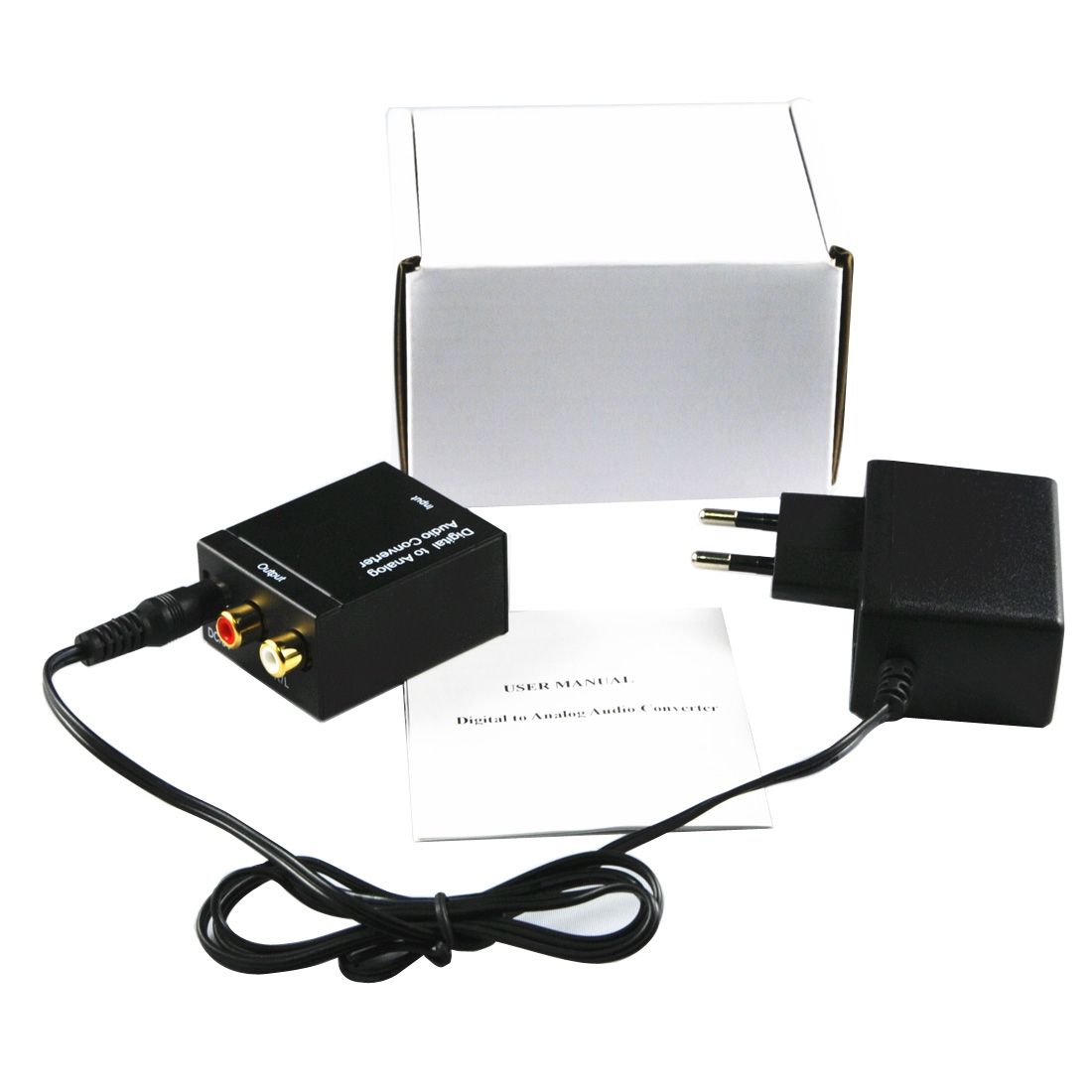 Digital Optical Coax To Analog Audio Converter
