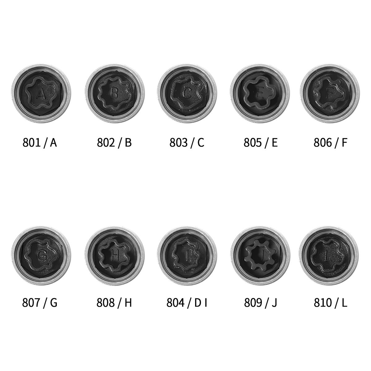 Anti-theft Screw Socket Wrench Tool Security Master Locking