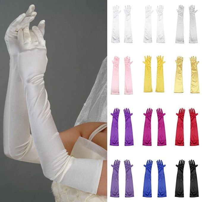 Pack Of 2 Grace Lady Formal Bridal Satin Banquet Party Wedding Opera