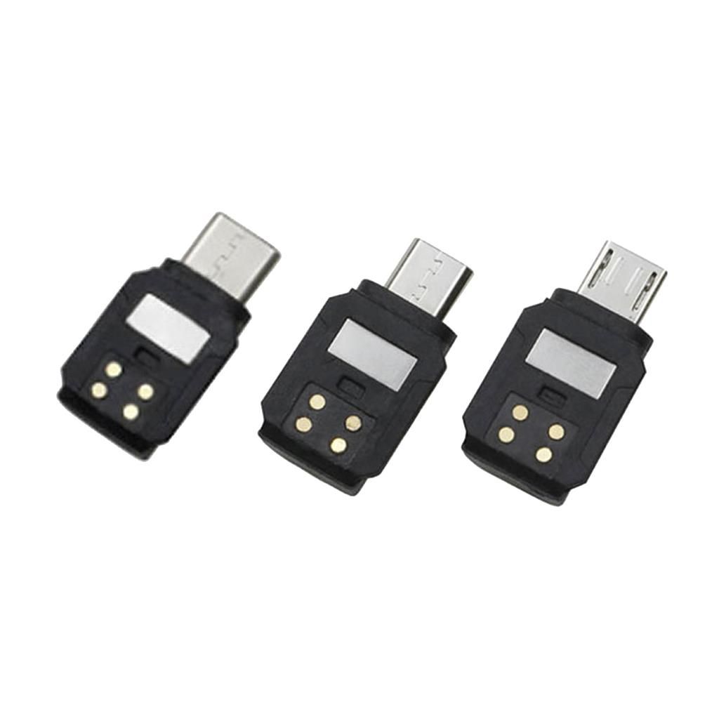 3x Type-C To Micro-USB Converter Adapter For    Pocket Gimbal Acces