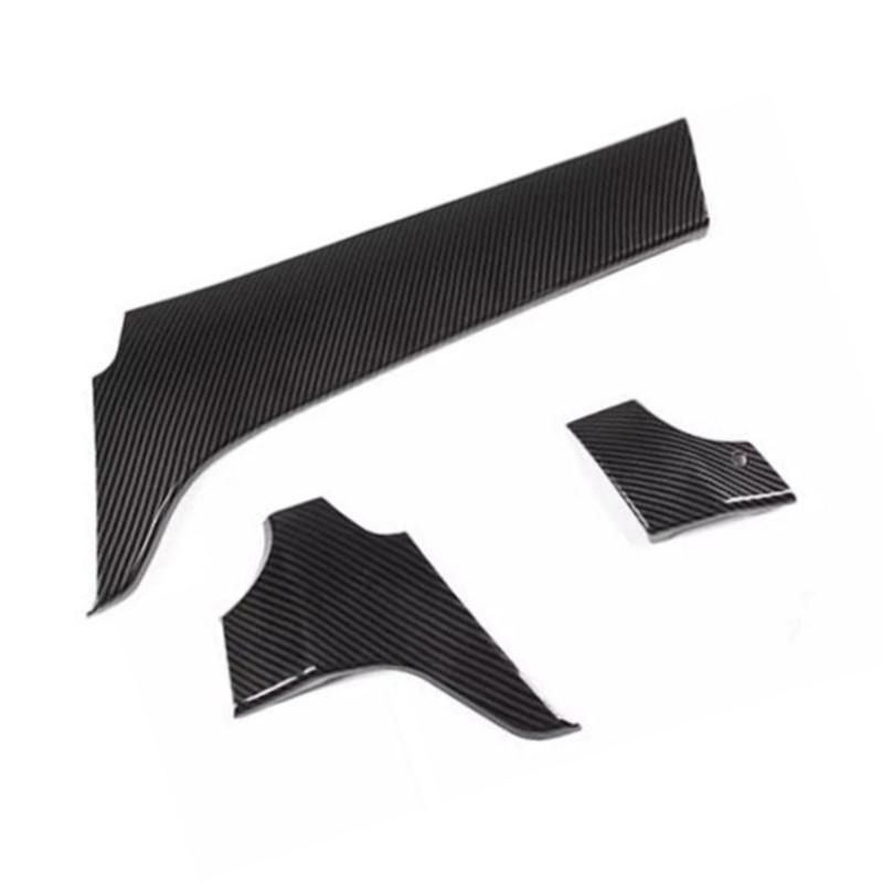 ABS Carbon Fiber Car ABS Interior Center Console Decoration Panel Cover Trim Accessories For Mercedes Benz GLE 350 GLS 2013-