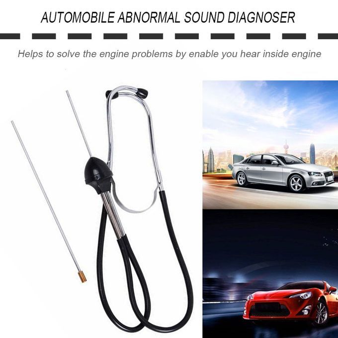 Ar  Ylinder Stetho  Engine Noise Abnormal Sound Diagnosti  Tool  Y06010-black & Silver
