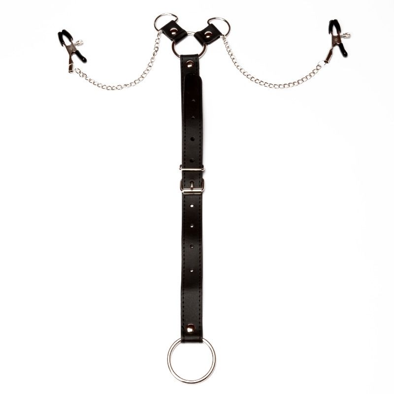 Adjustable Nipple Clamps Fetish Nipples Teasers Adult Toys Breast Clitoris Sensual Bondage For SM KZ8568