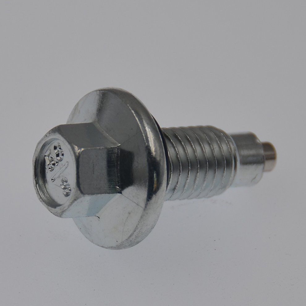 Pra Ti Al Engine Oil Drain Plug  Rush Washer S Rew Oil Drain S Rew Durable Portable Gaskets S Rew 653096-silver+black
