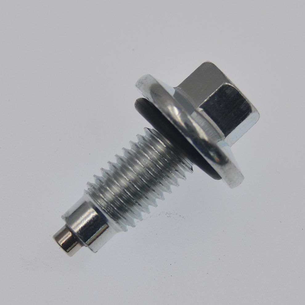 Pra Ti Al Engine Oil Drain Plug  Rush Washer S Rew Oil Drain S Rew Durable Portable Gaskets S Rew 653096-silver+black