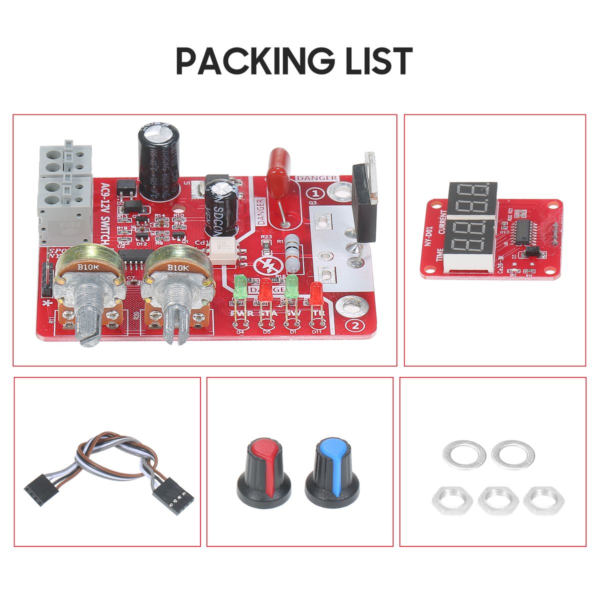 40A Spot Welding Control Board DIY Control Board Digital